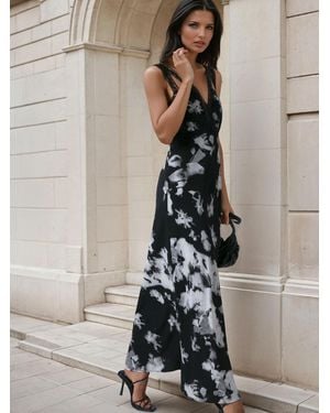 Religion Zia Maxi Occasion Dress - Black