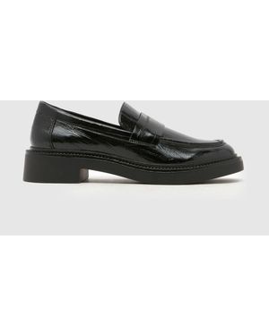 schuh Leicester Chunky Loafer - Black