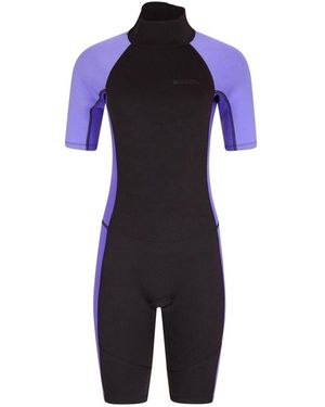 Mountain Warehouse Shorty Neoprene Wetsuit - Blue