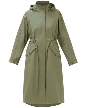 Sweaty Betty Sweaty Betty Bracken Motion Waterproof Longline Parka - Green