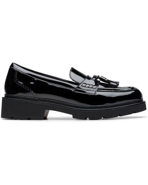 Clarks Lauryl Loafers Mit Quasten - Schwarz