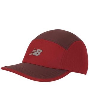 New Balance 5 Panel Performance Hat V 2.0 - Red