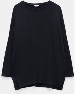 Hush Gillian Wide Jersey Top - Black