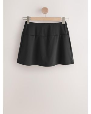 Self Tennis Skirt - Black