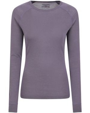 Mountain Warehouse Merino Ii Thermal Top - Purple
