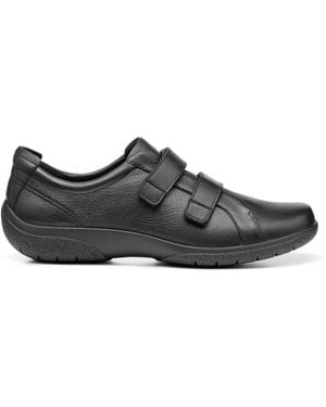 Hotter Leap Ii Touch-Fastening Shoes - Schwarz