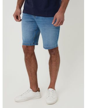 Threadbare Denim Shorts - Blue