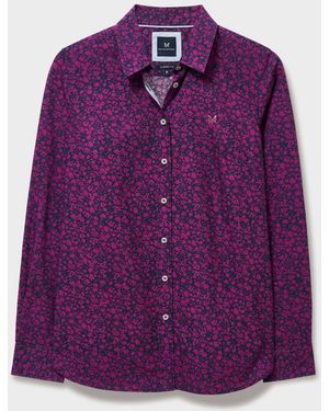 Crew Lulworth Shirt - Purple