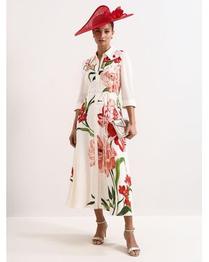 Phase Eight Anabella Shirt Dress - Pink