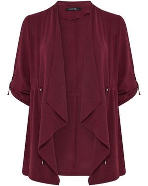 Evans Lightweight Waterfall Jacket - Purple