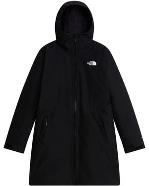 The North Face Insulated Hikesteller Parka Rain Jacket - Black