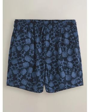 Regatta Life Paraiso Linen Blend Shorts - Blue
