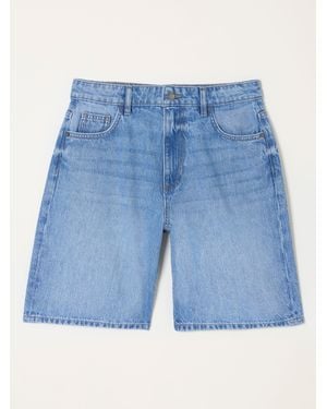 FatFace Fatface Isabelle Bermuda Denim Shorts - Blue
