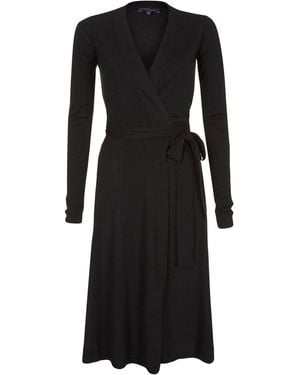 Hot Squash Hotsquash Wickelkleid - Schwarz