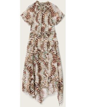 AllSaints Allsaints Lamaia Dress - Natural