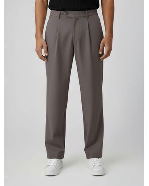 Mauvais Como Pleated Tailored Pants - Gray