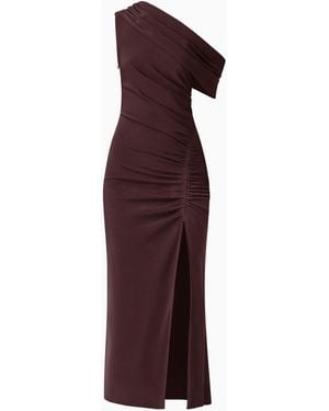 Elliatt Simone One Shoulder Maxi Dress - Purple