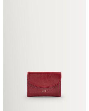 A.P.C. A. P.C. Business Geneve Wallet - Red