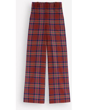 Boden Belgravia Wool Blend Pants - Red