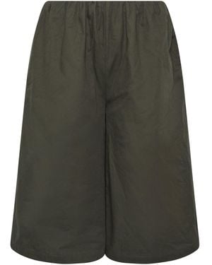 PixieGirl Petite Poplin Extra Long Culottes - Green