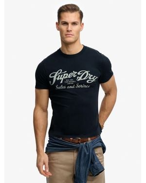 Superdry Industry Worker Relaxed T-Shirt - Blue
