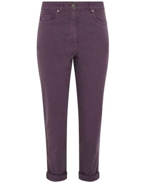M Com Mom Jeans - Purple