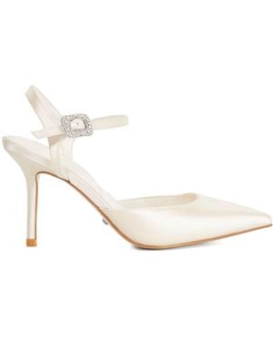 Dune Standard Fit Celebrant Court Shoes - White