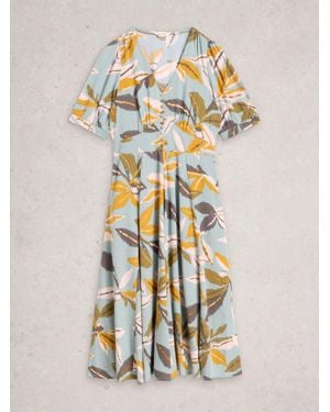 White Stuff Hazel Bias Cut Dress - White