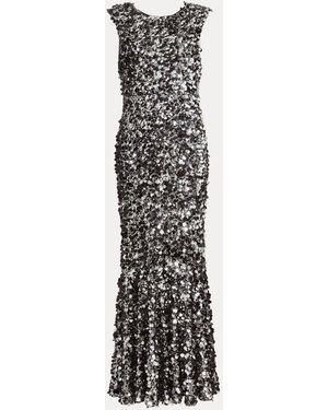 Phase Eight Nina Sequin Dress - White