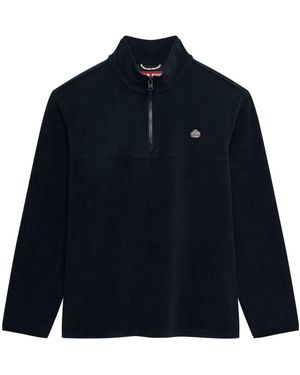 Superdry Expedition Fleece Half Zip - Blue