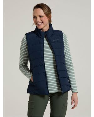 Mountain Warehouse Opal Water-Resistant Padded Gilet - Blue