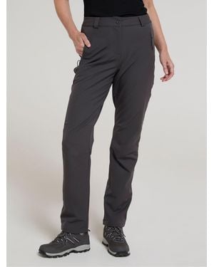 Mountain Warehouse Arctic Ii Fleece Lined Stretch Pants - Blue