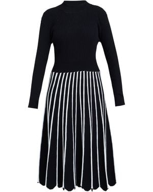 Gina Bacconi Knit Dress - Black
