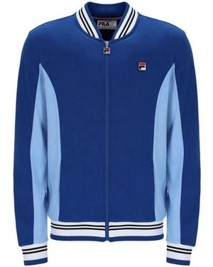 Fila Settanta Jkt Baseball Track Jacket - Blue