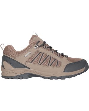 Mountain Warehouse Path Waterproof Outdoor Walking Shoes - Grey