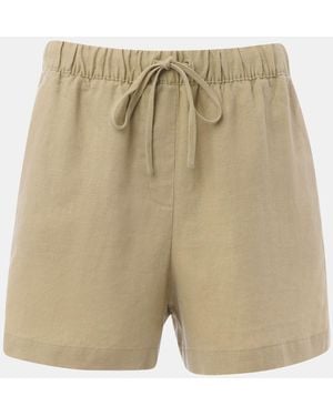 Whistles Elasticated Shorts - Natural