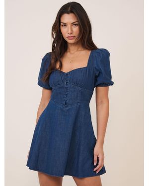 Nobody's Child Nobodys Child Tulla Mini Denim Dress - Blue