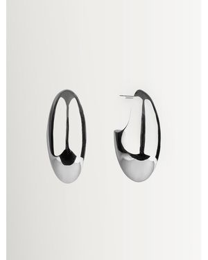 Otiumberg Sterling Pebble Earrings - Natural