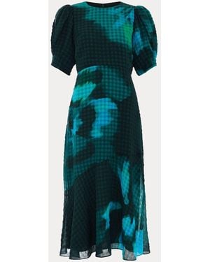 Phase Eight Nancy Floral Print Midi Dress - Green