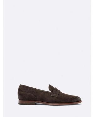 AllSaints Allsaints Jules Stitch Loafers - Weiß