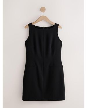 Next Tailored Mini Dress - Black