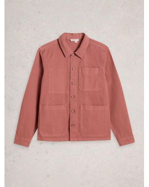 White Stuff Westgate Workwear Jacket - Pink