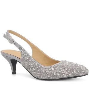 Jones Bootmaker Xosha Leather Stiletto Court Shoes - White