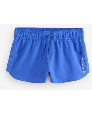 Roxy Wave 2 Inch Logo Board Shorts - Blue