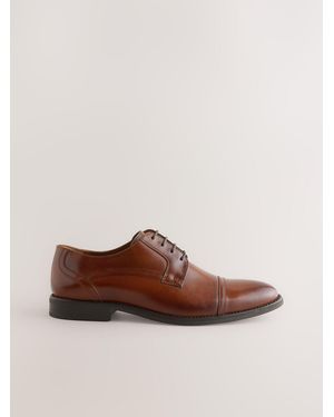Next Derby-Schuhe Mit Zehenkappe - Braun