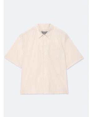 AllSaints Allsaints Maddox Short Sleeve Crew Neck Shirt - Natural