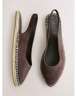 Next Forever Comfort Point Toe Slingback Espadrilles - Multicolor