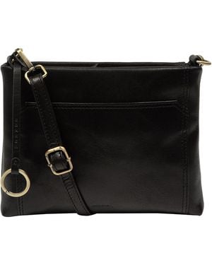 Conkca 'Yew' Leather Cross-Body Bag - Black