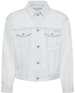 Calvin Klein 90S Denim Jacket - White