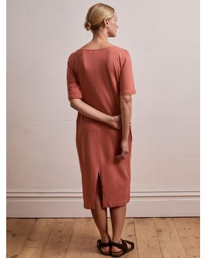 celtic and co linen dress Buy Celtic & Co. Blue Linen/Cotton Button Back Dress from Next USA